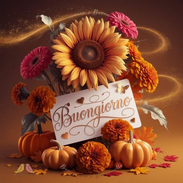 how do you respond to buongiorno